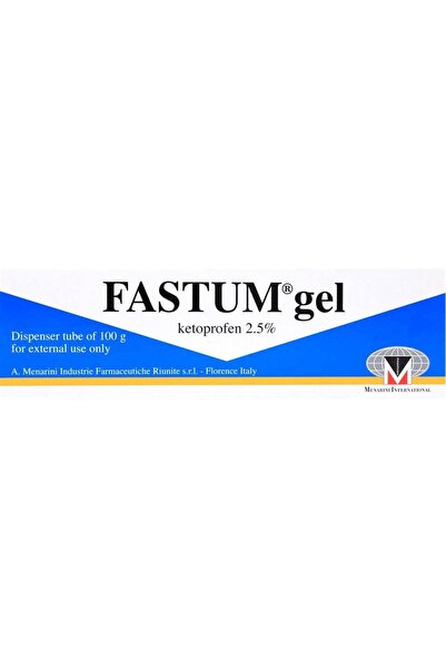 Menarini Fastum Dispenser 2.5% Gel 100 g