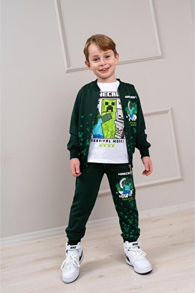 ÖRZİ Kids Seasonal 3-Piece Men's Tracksuit Set Age 3/10