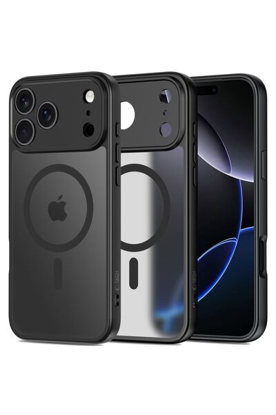 Tech-Protect Carcasă MagSafe pentru iPhone 17 Pro - Neagră