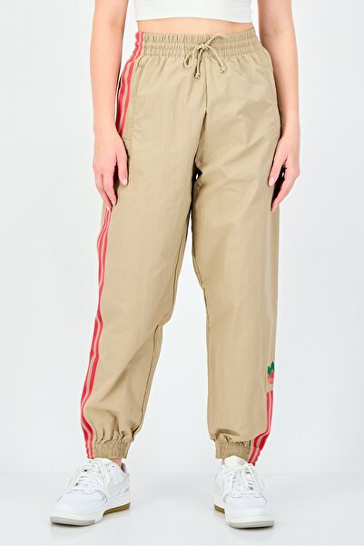 adidas Women Relaxed Fit Training Track Pants, Tan