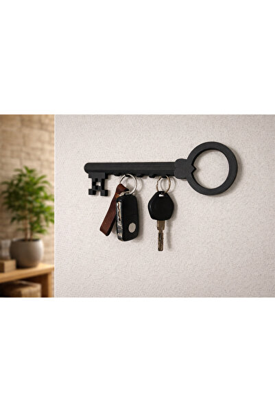 ARD Peyzaj Dekoratif Anahtar Şeklinde Duvar Anahtarlık Askısı