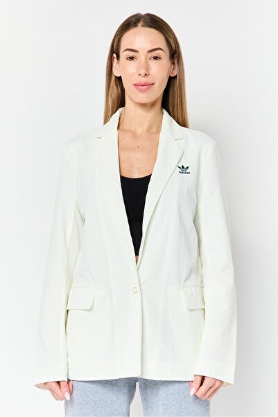 adidas Women Long Sleeve Outdoor Blazer, Off White