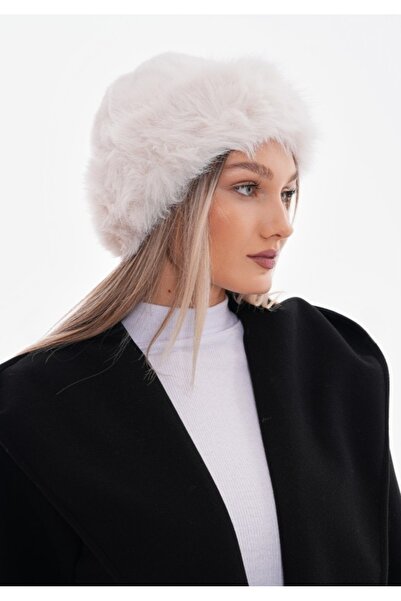 La Florine Viral Rus Kalpak Kürklü Pelüş Bere Şapka