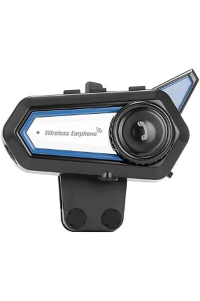 AteşTech BT-31 Motosiklet Bluetooth Kask Kulaklık İnterkom Dinleme Ve Konuşma...
