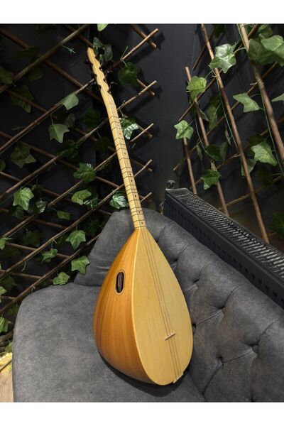 Sazhane Kısa Sap Yarı Profesyonel Dut Tekne Bağlama (Kılıf-Tel-Tezene Dahil)