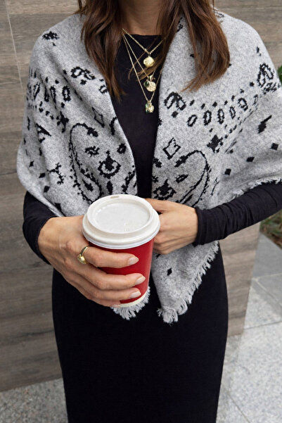 Venus Design Etnik Desenli Şal