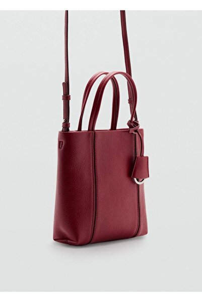 MANGO Woman Saplı mini dikdörtgen çanta