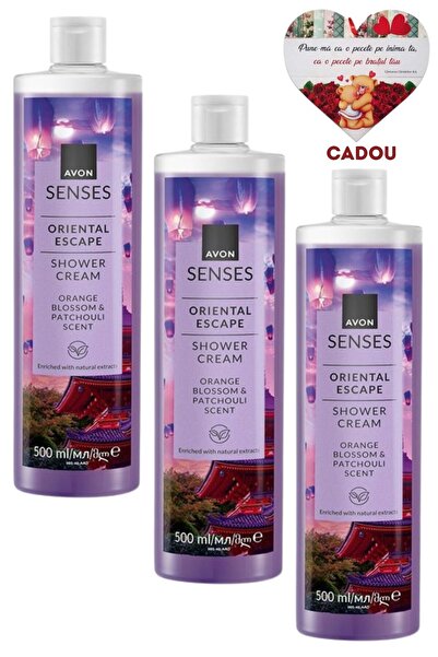 AVON Oriental Escape shower cream set, 3 x 500ml