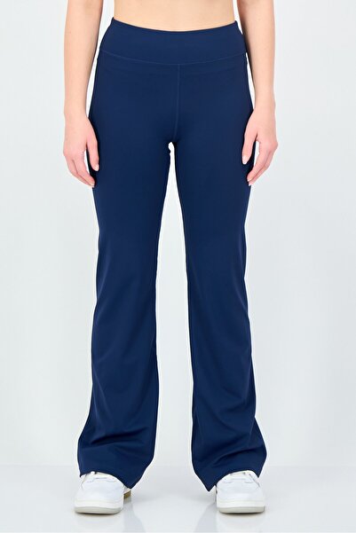 Reebok Women Sportswear Fit Training Bootcut Leggings, Navy