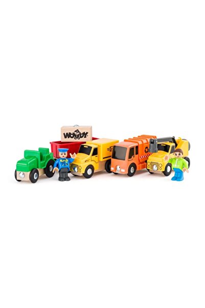 Woodyland Woody Utility Vehicle Playset with Figures
