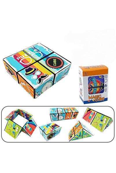 Flippy Interactive Toy, Flippy, Magic Cube, Puzzle, Anti-stress, 8 x 8 x 3 cm...