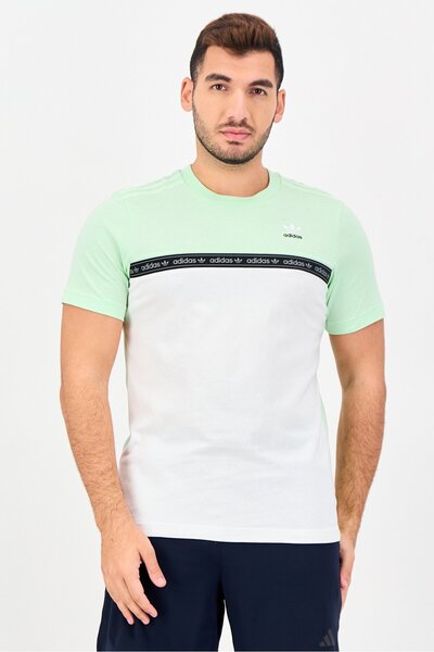 adidas Men Sportswear Fit Short Sleeve Outdoor T-Shirt, Multicolor