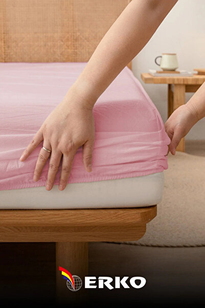 Erko Dört Mevsim 100% Cotton Combed Elastic Fitted Sheet |   Single - Double ...