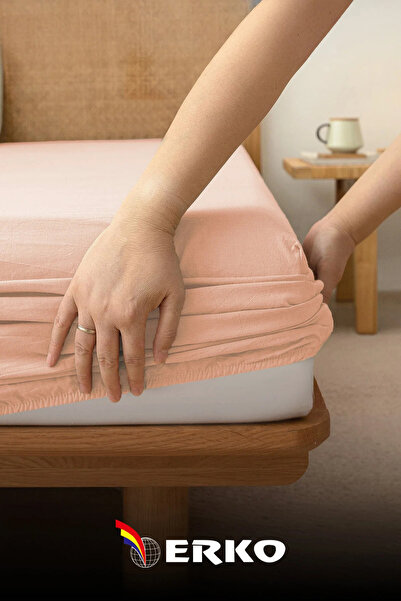 Erko Dört Mevsim 100% Cotton Combed Elastic Fitted Sheet |   Single - Double ...
