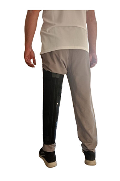 SNOWTEKSS Adjustable Shoulder Strap Knee Immobilization Brace with 4 Aluminum...