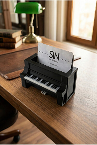 sin istanbul Suport pentru cărți de vizită pentru pian