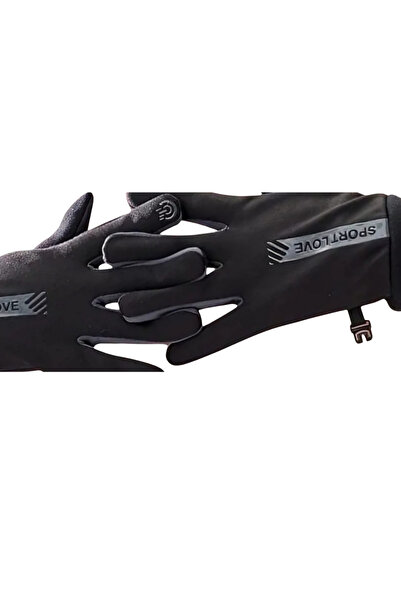 PAWNEST قالب مريح - قفازات شتوية سوداء للنساء تعمل باللمس - قفازات حرارية كام...