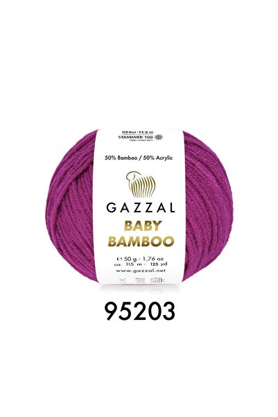 Gazzal Baby Bamboo Pachet avantajos din 3 bucăți 50% bambus 50% bumbac – 50 g...