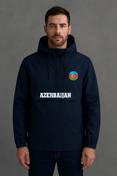 SARI معطف واق من المطر بسحاب نصفي من أذربيجان