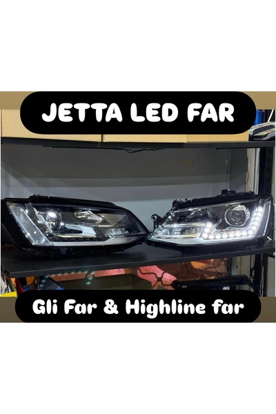 Bosch Jetta Ledli far & jetta Gli far & jetta highline far