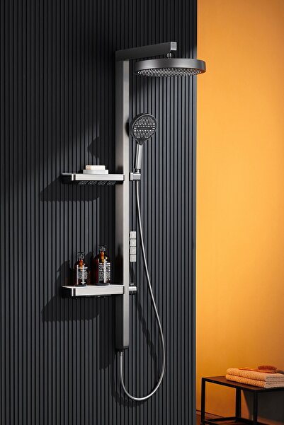 Konk Tools Premium Seri Pirinç Gövde Fonksiyonel Duş Sistemi Paslanmaz Yağmur...