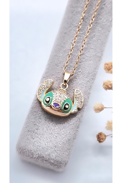 Serenity قلادة ليلو ستيتش الفولاذية04