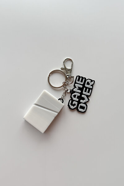 sin istanbul سلسلة مفاتيح فضية للاعبين، زينة للحقائب