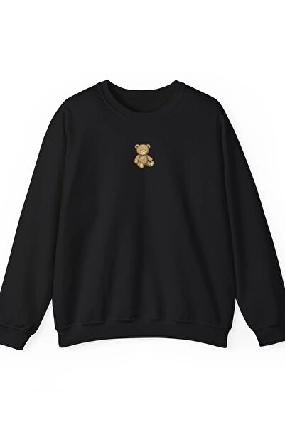 Jose Clothing Teddy Bear Printed Organic Cotton Sweatshirt