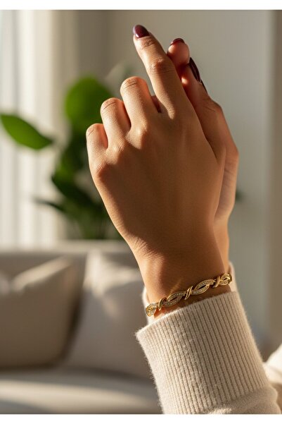 ÇITIPITIAKSESUAR Çıtıpı kararmayan takılar 14 ayar altın kaplama zirkon taşlı...