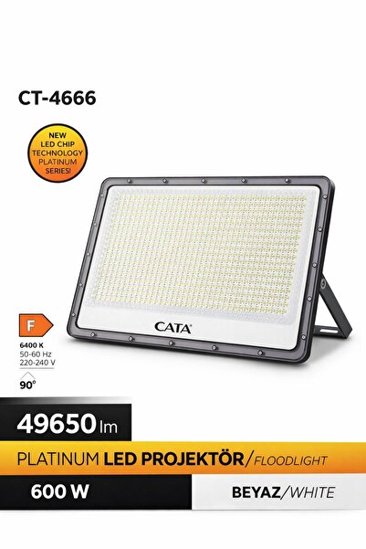 ATLT ATLANTİS 600W 49650 LÜMEN PLATINUM LED PROJEKTÖR 6400K BEYAZ IŞIK CT-4666