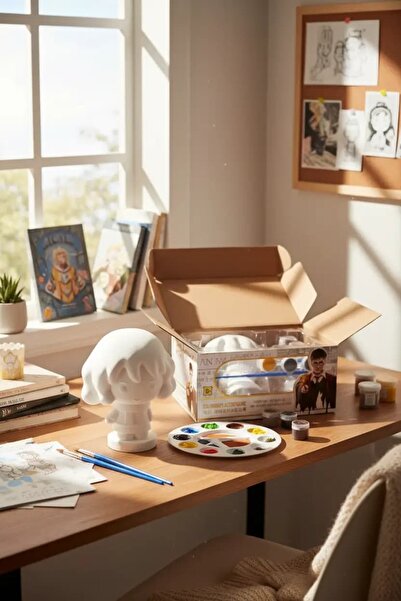 Harry Potter Lisanslı Alçı Boyama Seti (B)