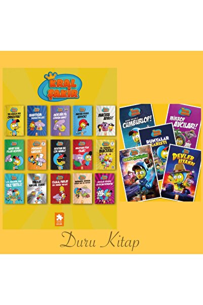 Eksik Parça Yayınları Kral Şakir Tam Set (19 Kitap), Diego Roberto Futbolcu P...