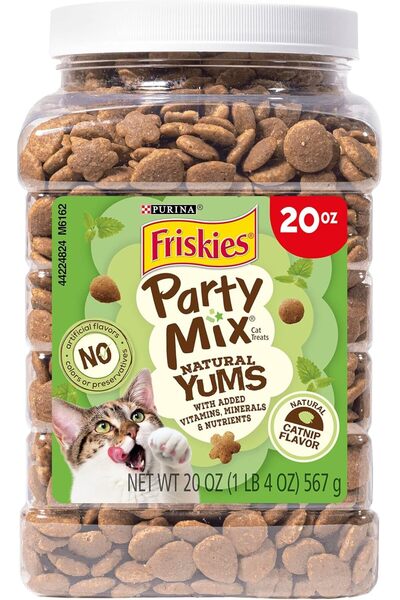 Friskies Natural Cat Treats with Catnip Flavor - 20 oz