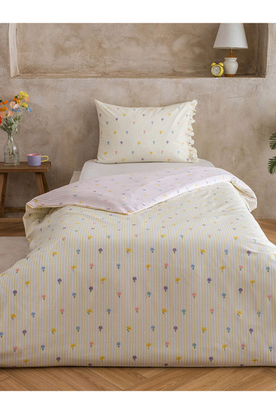 LC Waikiki Patterned Single Duvet Cover Set