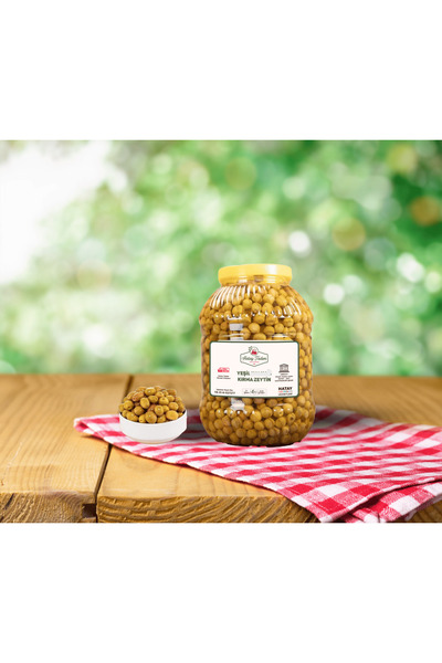 HATAY TADIM GASTRONOMİ Lezzetleri | Yeşil Taş Kırma Zeytin Ev Yapımı 5 kg