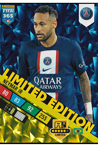 Panini بطاقة فيفا 365 أدرينالين إكس إل 2023: إصدار محدود كبير الحجم نيمار جون...
