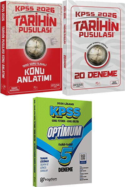CBA Akademi 2026 KPSS Tarihin Pusulası Konu Anlatımı ve Soru Bankası - Lisans...