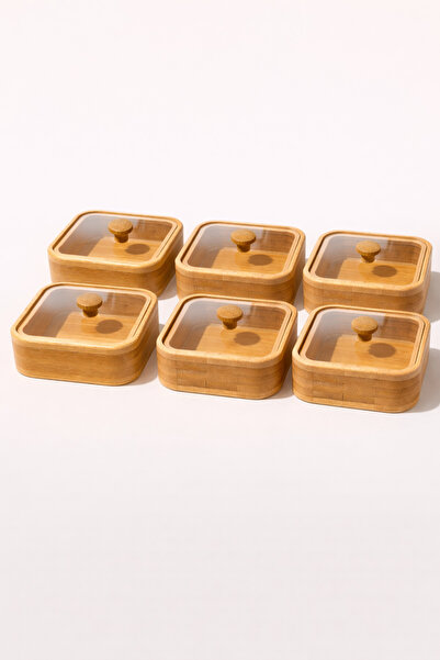 Mirilliahome Bamboo Breakfast Bowl Set of 6 |   Wooden Bowl & Presentation St...