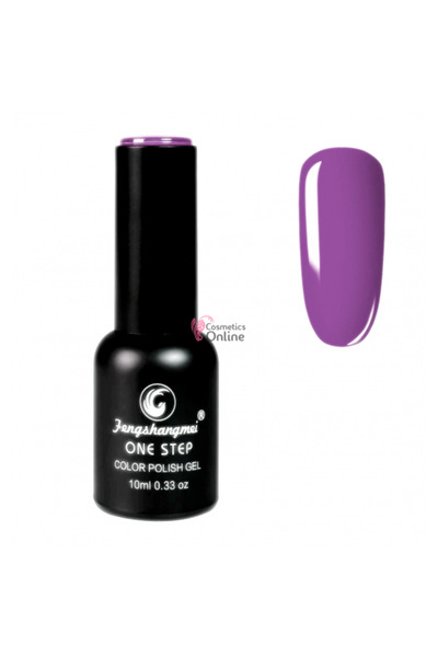FSM Oja semipermanenta FSM, ONE STEP Color UV/LED 10ml Cod 083 Lavander