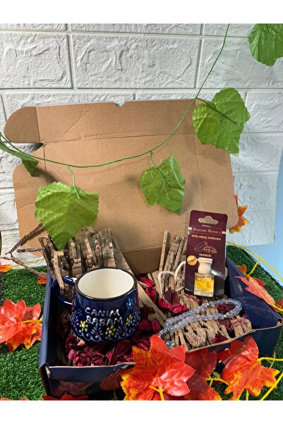 Home Coffee Cup Set of 3, My Dear Father Mug + Prayer Beads + Car Air Freshener