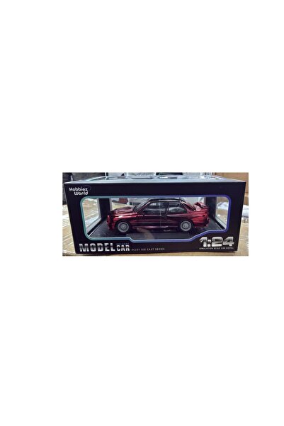 HOBBİEZ WORLD BMW M3 Bordo 1/24 Model Araba