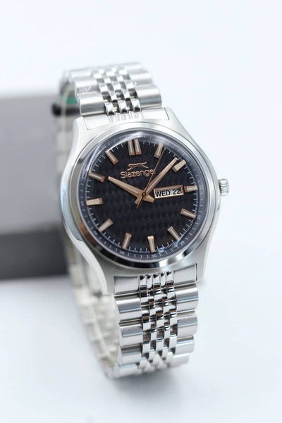 Slazenger Çelik Kordon Erkek Kol Saati 10 ATM Su Geçirmez ASW123-i1320SLZ