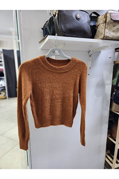 Rouge Crop Yumoş Sweater