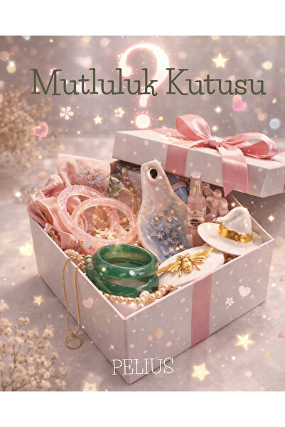 PELIUS Premium Hediye Kutusu, Mutluluk Kutusu, Süpriz, Hediye Kutu, Kadınlar ...
