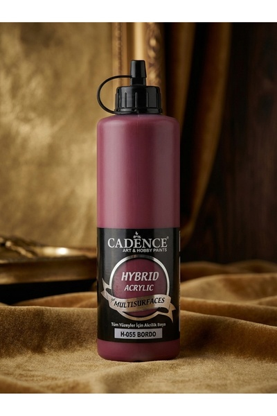 Cadence Hybrid Multisurface H055 Bordo 500 ml Tüm Yüzeyler Kokusuz Su Bazlı A...