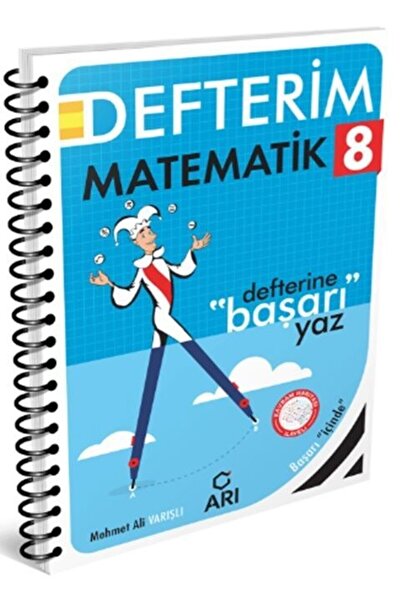 Ankara Kitap Merkezi 8. Sınıf Matematik Akıllı Defteri Arı Yayıncılık