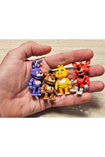 Giftbox3d شخصيات صغيرة من لعبة Five Nights at Freddy's - Fnaf - بطول 10 سم