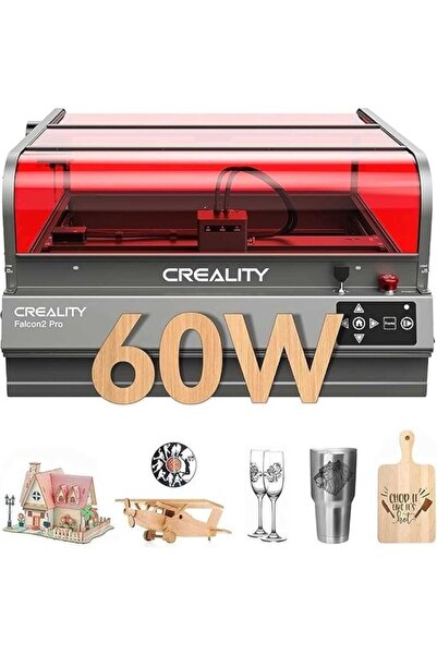 Creality Falcon 2 Pro Lazer Gravür Makinesi - 60W