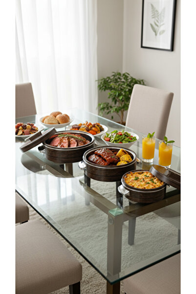 Generic Luxury thermal food container set for serving – elegant design keeps ...