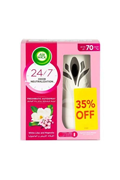 FO Airwick Freshmatic Automatic Spray Set with White Lilac and Magnolia Scent...